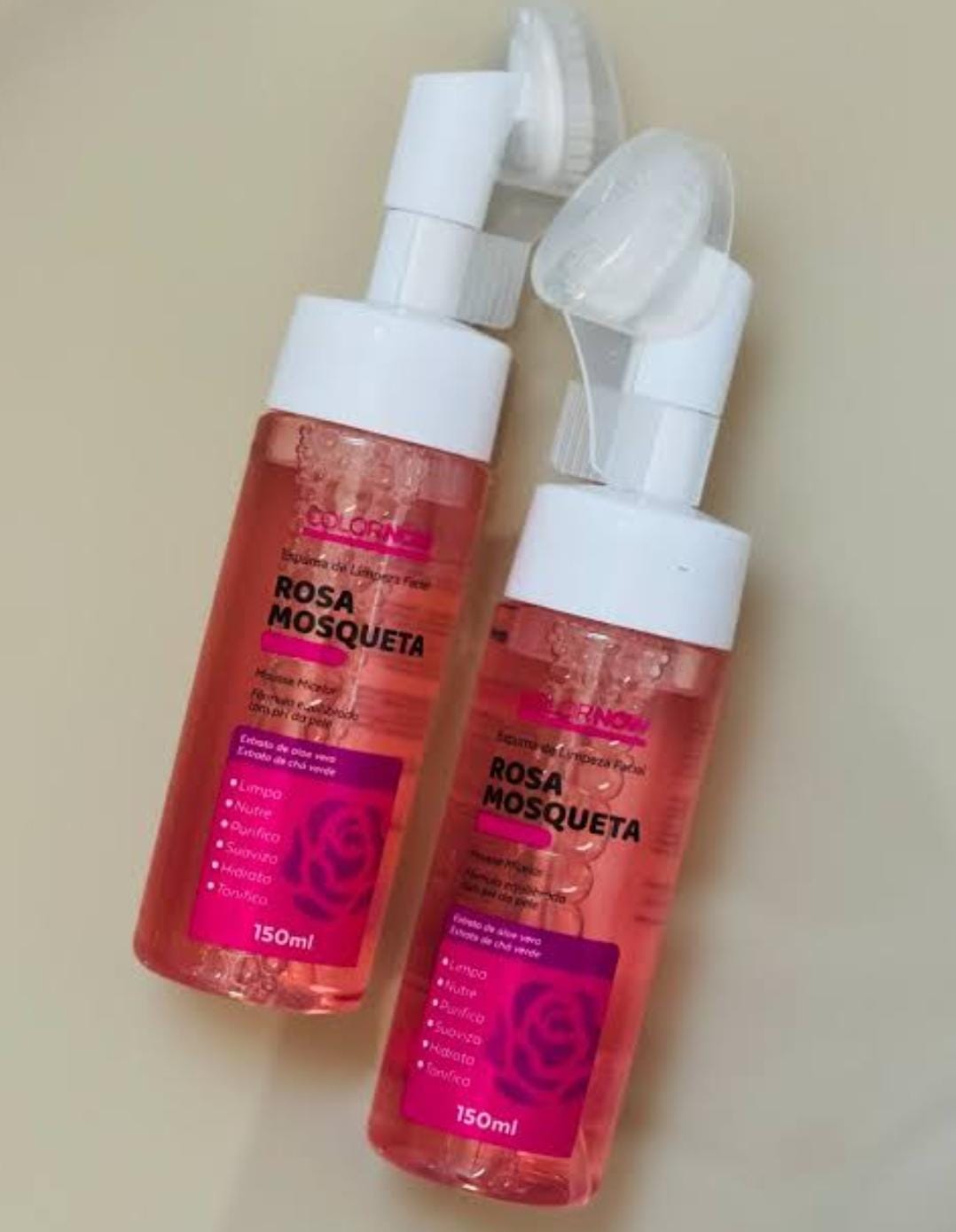 Mousse Micelar Rosa Mosqueta-COLORNOW