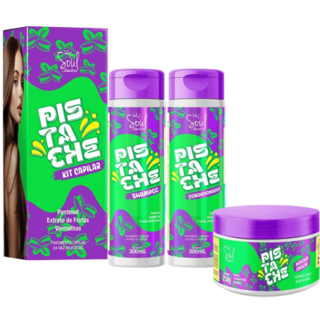 Kit Shampoo, Condicionador e Máscara
