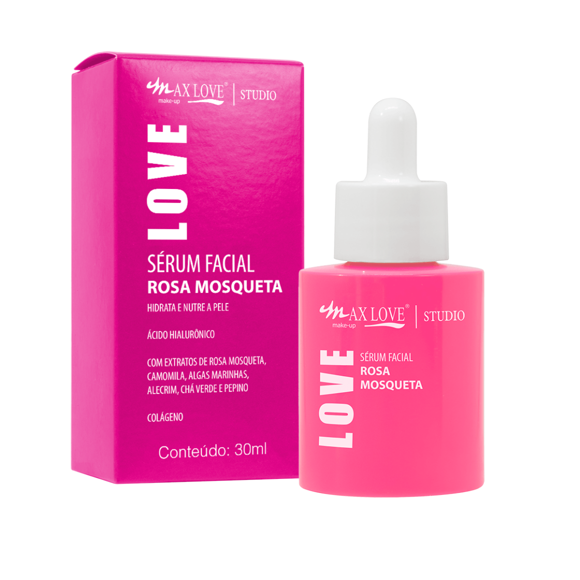 Sérum Facial Max Love Rosa Mosqueta