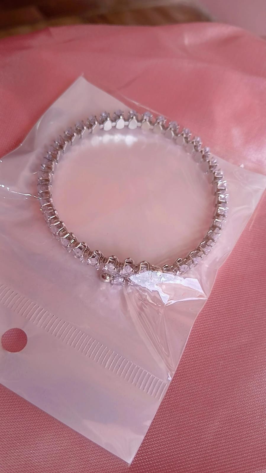 Bracelete Cravejado Zircônia