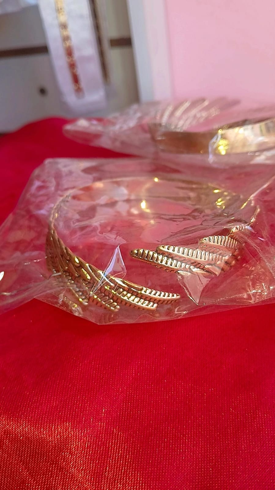 Bracelete Folhado Dourado