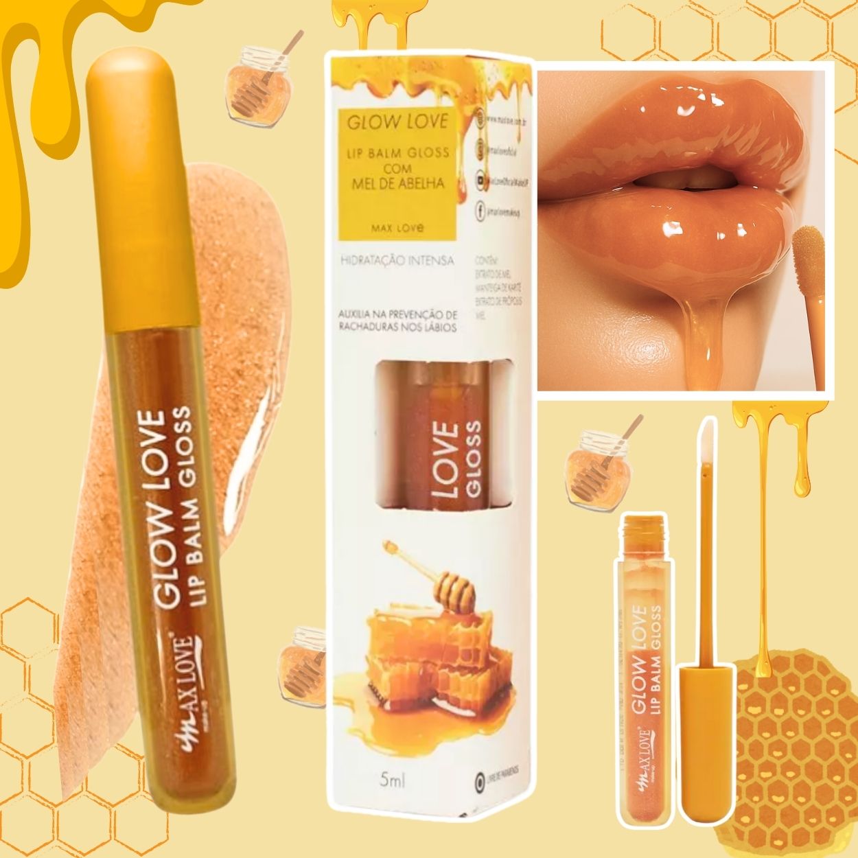 Glow Love Lip Balm mel-Max Love