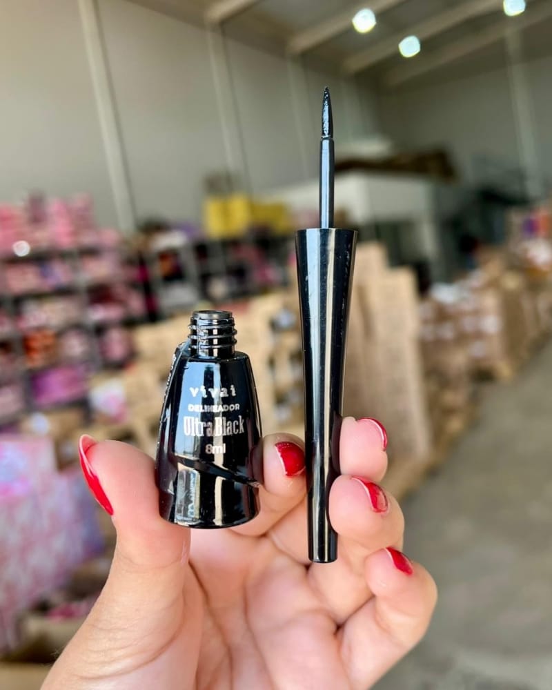 ✨ Delineador Ultra Black Vivai – 8ml ✨
