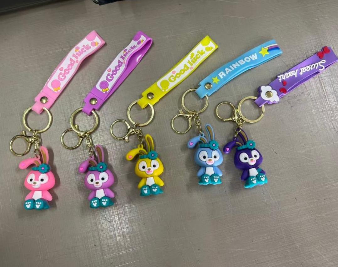 🐰 Chaveiro Cute Coelhinho Colorido
