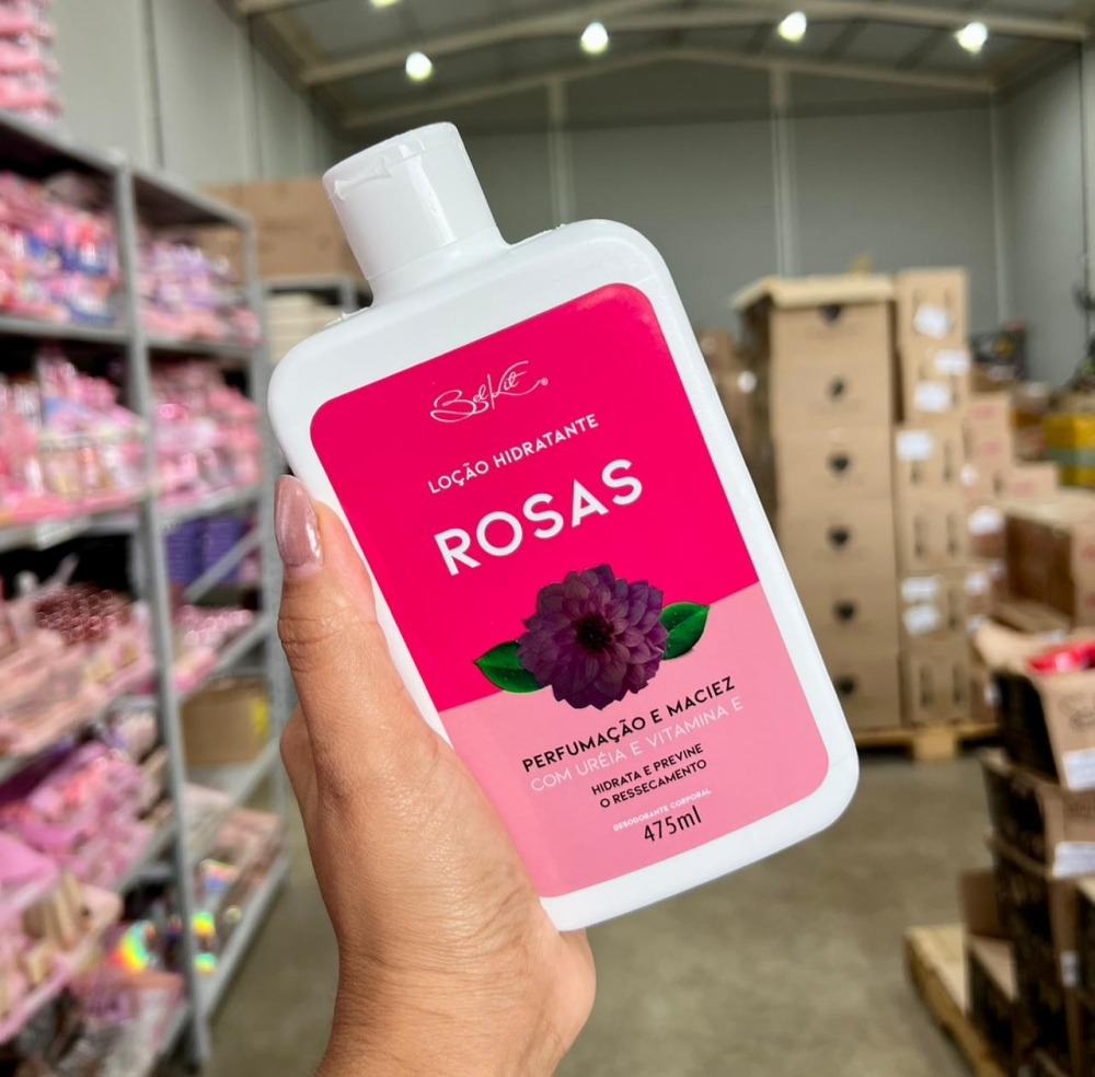 Locao Hidratante Desodorante Rosas 475 ML / BRK